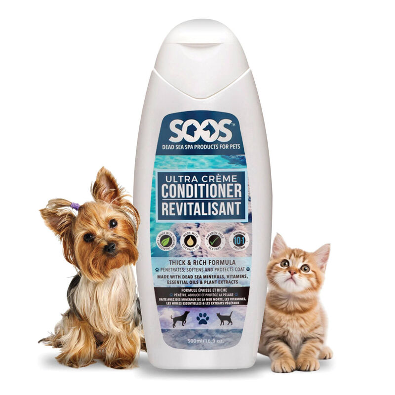 Soos Pets, Ultra Crème Pet Conditioner- 500ML image number null